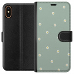 Lommeboketui til Apple iPhone X med Prestekrage motiv Lommeboketui til Apple iPhone X med Prestekrage motiv