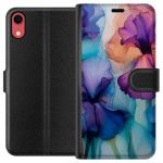 Lommeboketui til Apple iPhone XR med Magiske blomster motiv
