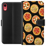 Lommeboketui til Apple iPhone XR med Pizza motiv