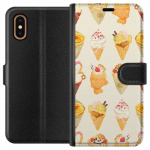 Lommeboketui til Apple iPhone XS Max med Glassig motiv Lommeboketui til Apple iPhone XS Max med Glassig motiv