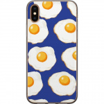 Mobildeksel til Apple iPhone XS Max med Stekte egg motiv