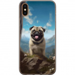 Mobildeksel til Apple iPhone XS Max med Glad Hund motiv