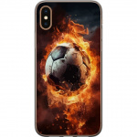 Mobildeksel til Apple iPhone XS Max med Fotball motiv Mobildeksel til Apple iPhone XS Max med Fotball motiv