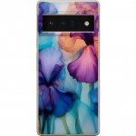 Mobildeksel til Google Pixel 6 Pro med Magiske blomster motiv