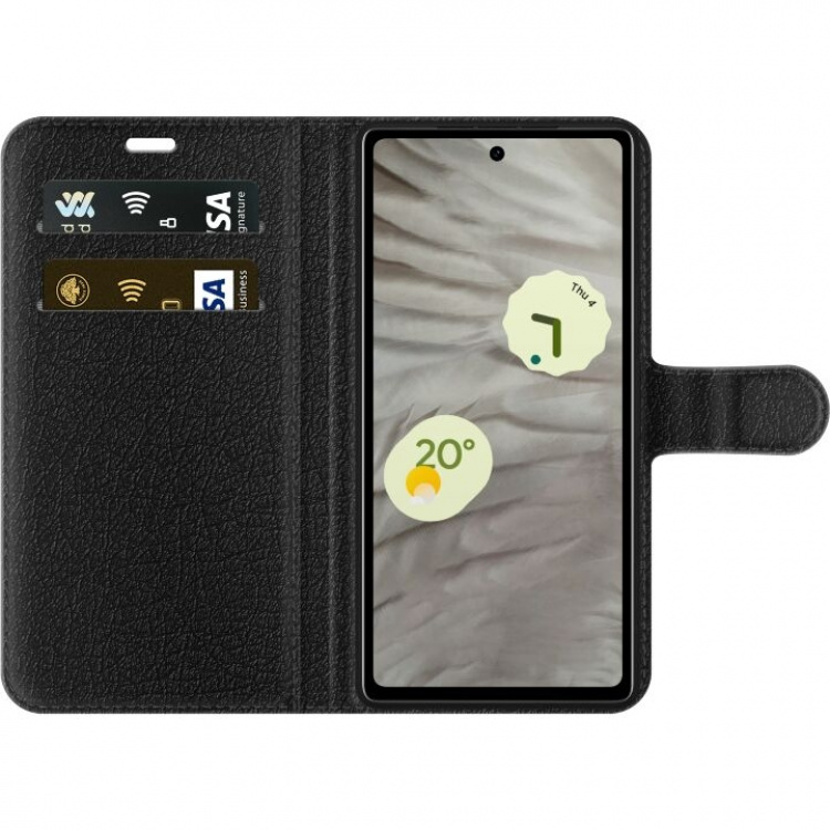 Lommeboketui til Google Pixel 7a med Porselensblomst motiv Lommeboketui til Google Pixel 7a med Porselensblomst motiv