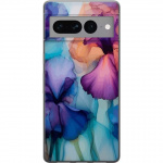 Mobildeksel til Google Pixel 7 Pro med Magiske blomster motiv