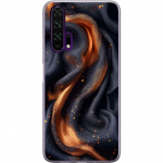 Mobildeksel til Honor 20 Pro med Brennende silke motiv