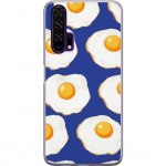Mobildeksel til Honor 20 Pro med Stekte egg motiv
