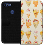 Lommeboketui til Huawei P smart med Glassig motiv