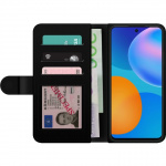 Lommeboketui til Huawei P smart 2021 med Hjerte motiv