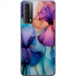 Mobildeksel til Huawei P smart 2021 med Magiske blomster motiv