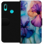 Lommeboketui til Huawei P smart 2019 med Magiske blomster motiv