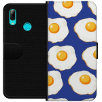 Lommeboketui til Huawei P smart 2019 med Stekte egg motiv
