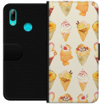 Lommeboketui til Huawei P smart 2019 med Glassig motiv