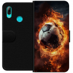 Lommeboketui til Huawei P smart 2019 med Fotball motiv