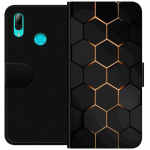 Lommeboketui til Huawei P smart 2019 med Luksuriøst Mønster motiv