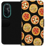 Lommeboketui til Huawei nova 8 Pro med Pizza motiv
