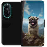 Lommeboketui til Huawei nova 8 Pro med Glad Hund motiv