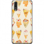 Mobildeksel til Huawei P20 med Glassig motiv