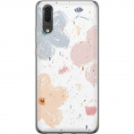 Mobildeksel til Huawei P20 med Blomster motiv