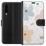 Lommeboketui til Huawei P30 med Blomster motiv