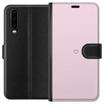 Lommeboketui til Huawei P30 med Hjerte motiv