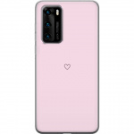 Mobildeksel til Huawei P40 med Hjerte motiv