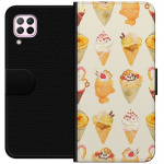 Lommeboketui til Huawei P40 lite med Glassig motiv