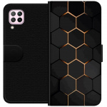 Lommeboketui til Huawei P40 lite med Luksuriøst Mønster motiv
