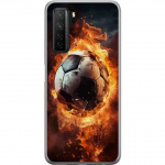 Mobildeksel til Huawei P40 lite 5G med Fotball motiv