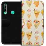 Lommeboketui til Huawei P40 lite E med Glassig motiv