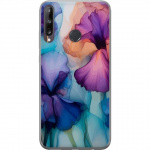 Mobildeksel til Huawei P40 lite E med Magiske blomster motiv