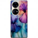 Mobildeksel til Huawei P50 Pro med Magiske blomster motiv