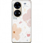 Mobildeksel til Huawei P50 Pro med Blomster motiv