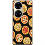 Mobildeksel til Huawei P50 Pro med Pizza motiv