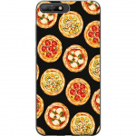 Mobildeksel til Huawei Y6 (2018) med Pizza motiv