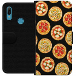 Lommeboketui til Huawei Y6 (2019) med Pizza motiv