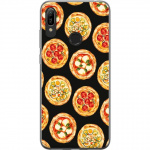 Mobildeksel til Huawei Y6 (2019) med Pizza motiv