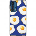 Mobildeksel til Motorola Edge 20 Pro med Stekte egg motiv