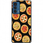 Mobildeksel til Motorola Edge 20 Pro med Pizza motiv