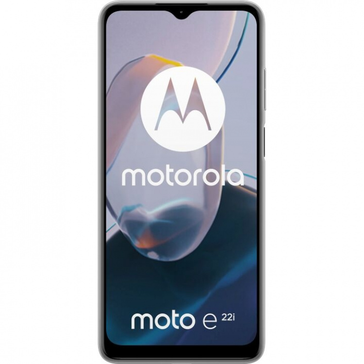 Mobildeksel til Motorola Moto E22i med Brennende silke motiv