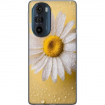 Mobildeksel til Motorola Edge 30 Pro med Porselensblomst motiv