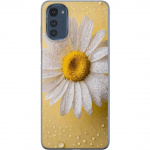 Mobildeksel til Motorola Moto E32s med Porselensblomst motiv