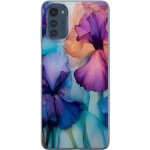 Mobildeksel til Motorola Moto E32s med Magiske blomster motiv Mobildeksel til Motorola Moto E32s med Magiske blomster motiv