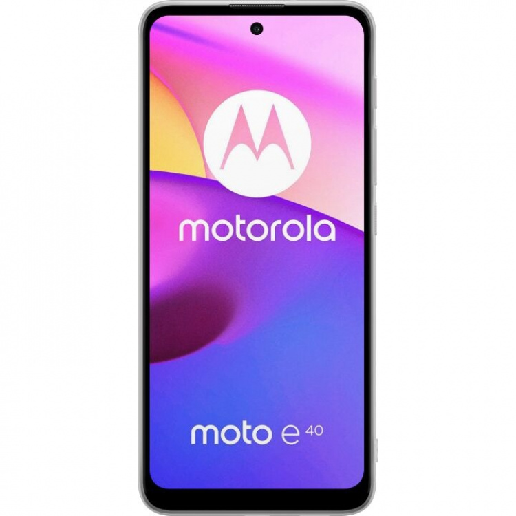 Mobildeksel til Motorola Moto E40 med Rosa Hjerte motiv