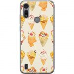 Mobildeksel til Motorola Moto E6i med Glassig motiv