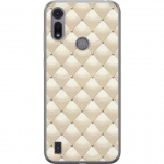 Mobildeksel til Motorola Moto E6i med Gullglans motiv