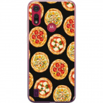 Mobildeksel til Motorola Moto E6s (2020) med Pizza motiv