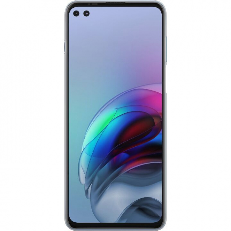 Mobildeksel til Motorola Edge S med Porselensblomst motiv