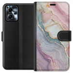 Lommeboketui til Motorola Moto G13 med Marmor motiv